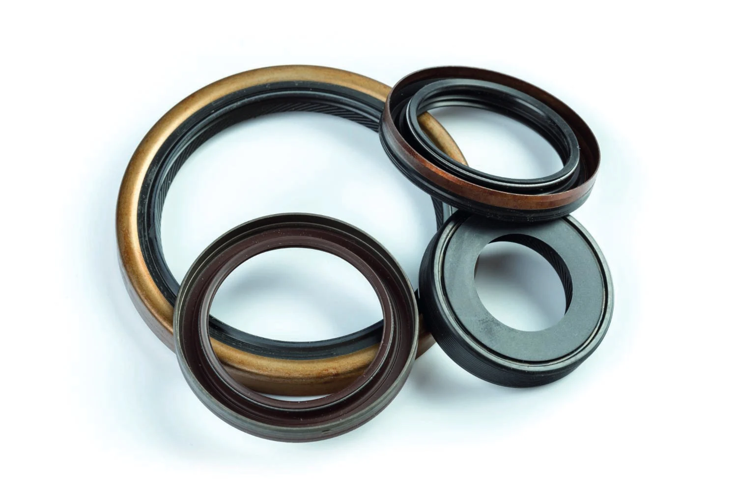 Industrial oil seals and sealing rings